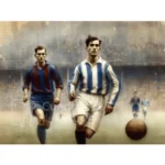 Cuadro txuri-urdin vs blaugrana