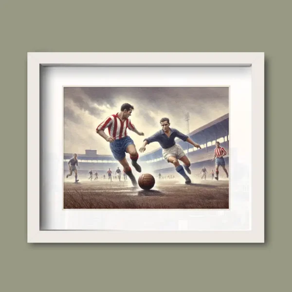 Cuadro El Derbi Asturiano