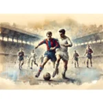 Cuadro Duelo en el Clásico