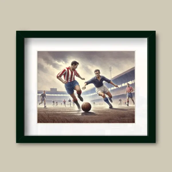 Cuadro El Derbi Asturiano